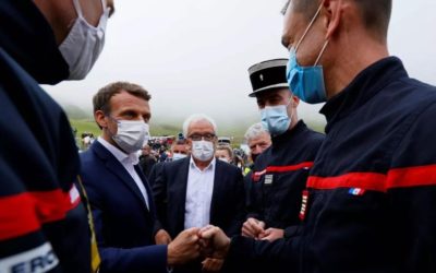 [ Vaccination en altitude – Visite du Président de la République ] 🚴‍♂️🏔🇫🇷